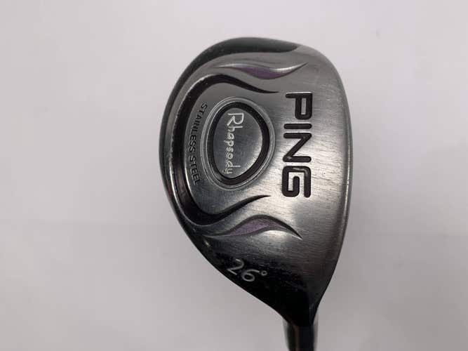 Ping Rhapsody 5 Hybrid 26* ULT 129 Ultra Light Ladies Graphite Womens RH