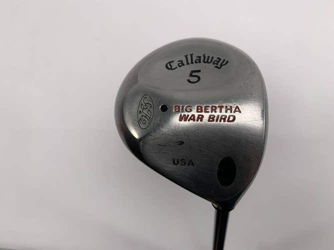 Callaway Big Bertha Warbird 5 Fairway Wood 18* RCH 90 Regular Graphite Mens RH