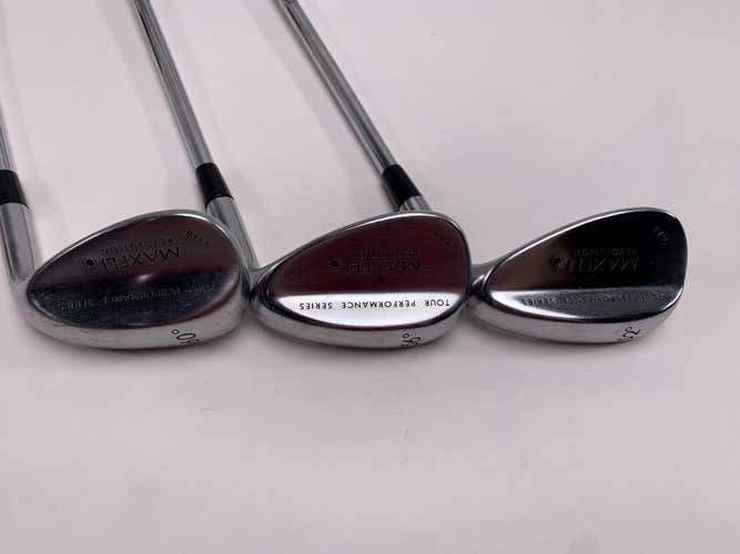 Maxfli Revolution Tour Performance Series Wedge Set 52* 56* 60* DG XStiff RH