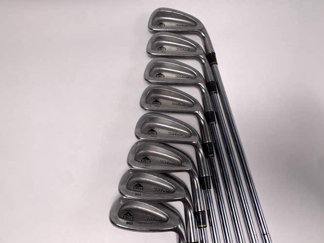 Titleist DCI 962 Iron Set 3-PW Dynamic Gold S300 Stiff Steel Mens RH Rattle