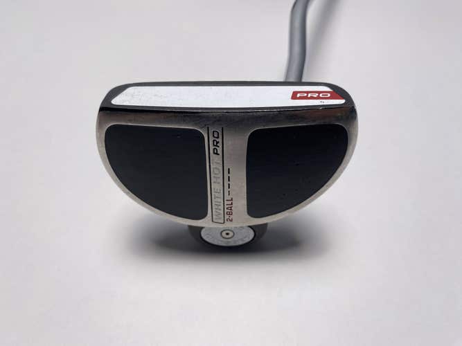 Odyssey White Hot Pro 2-Ball Putter 34.5" SuperStroke Pistol GT 1.0 Mens RH