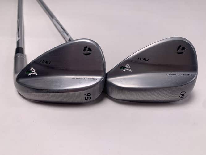 TaylorMade Milled Grind 4 Tiger Woods Wedge Set 56* 12 | 60* 11 DG Mens RH