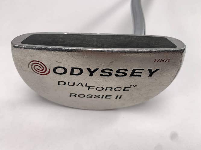 Odyssey Dual Force Rossie 2 Putter 36" SuperStroke Mid Slim 2.0 Mens RH