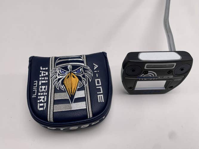 Odyssey Ai-ONE Jailbird Mini DB Putter 34" Mens RH HC