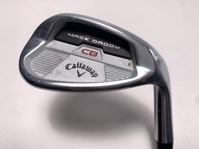 Callaway Mack Daddy CB Gap Wedge GW 52* 12 Bounce KBS Hi-Rev G 80g Mens RH