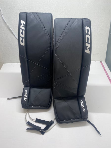 30" 2022 CCM Axis 2.5 Goalie Leg Pads (Used)