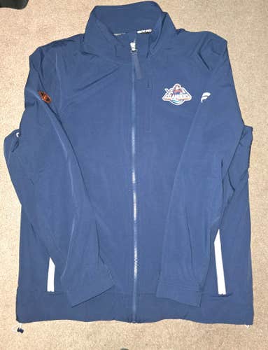 NWOT New York Islanders Reverse Retro 2.0 adidas Coach's Warm Up Jacket Large