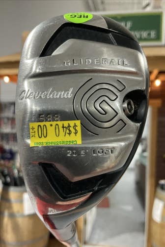 Cleveland GLIDERAIL 588 20.5 #3 Hybrid 40" MATRIX Regular Flex Graphite LH USED