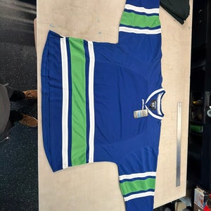 Blue Goalie Cut Men's Bauer Jersey (New)