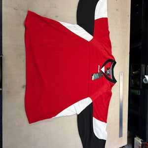 Red Goalie Cut Men's Bauer Jersey (New)