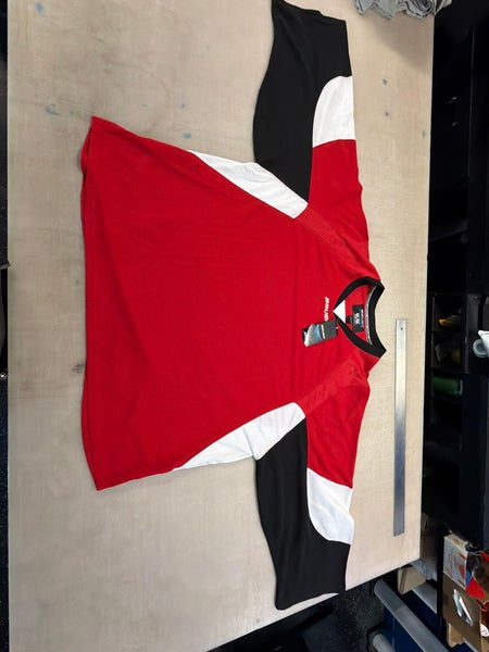 Red Goalie Cut Men's Bauer Jersey (New)