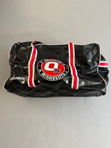 Used Black/White/Red Bauer Carry bag