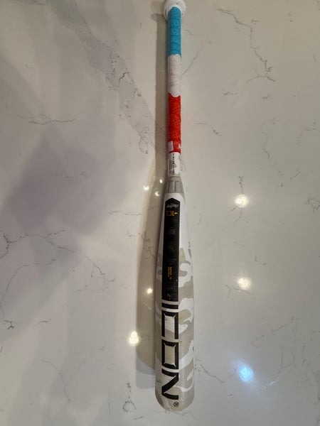 2024 Rawlings Icon Composite USSSA Certified Bat (-10) 18 oz 28" (Used)