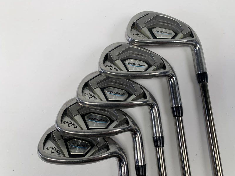 Callaway Rogue Iron Set 7-PW+AW UST Mamiya Recoil ES 760 F3 Regular Graphite RH