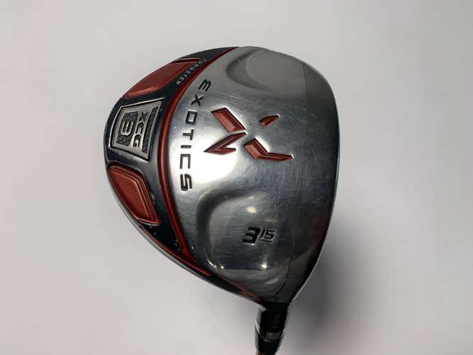 Tour Edge Exotics XCG3 3 Fairway Wood 15* Motore Exotics 75g Regular RH