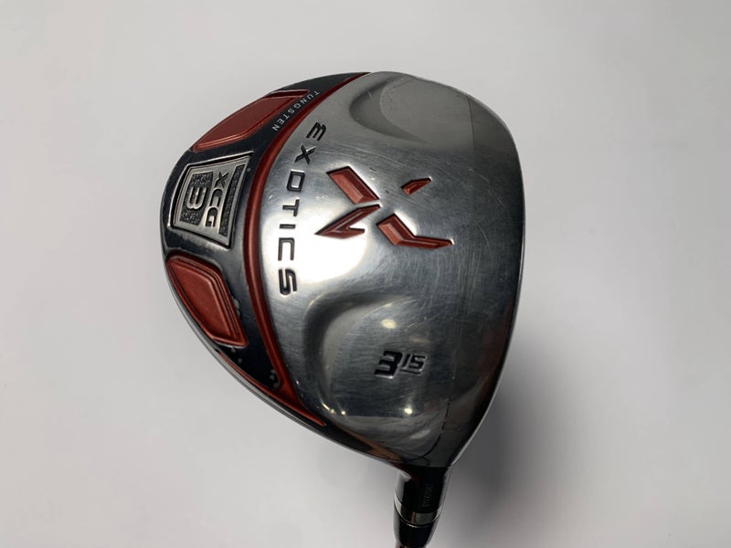 Tour Edge Exotics XCG3 3 Fairway Wood 15* Motore Exotics 75g Regular RH