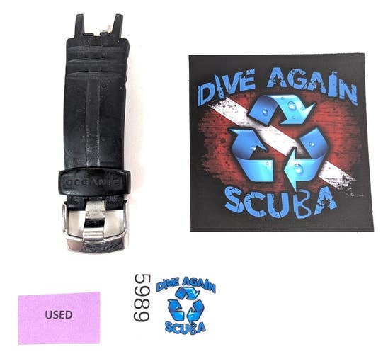 Oceanic Wrist Strap Part OCS, OCi, F.11 F11 Scuba Dive Computer Watch Band #5989