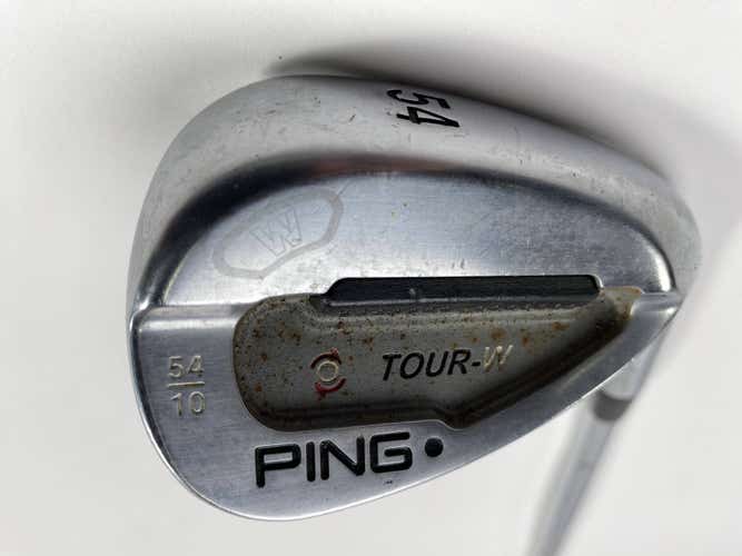 Ping Tour-W Brushed Silver 54* 10 Bounce W-Grind Black Dot AWT Stiff Steel RH