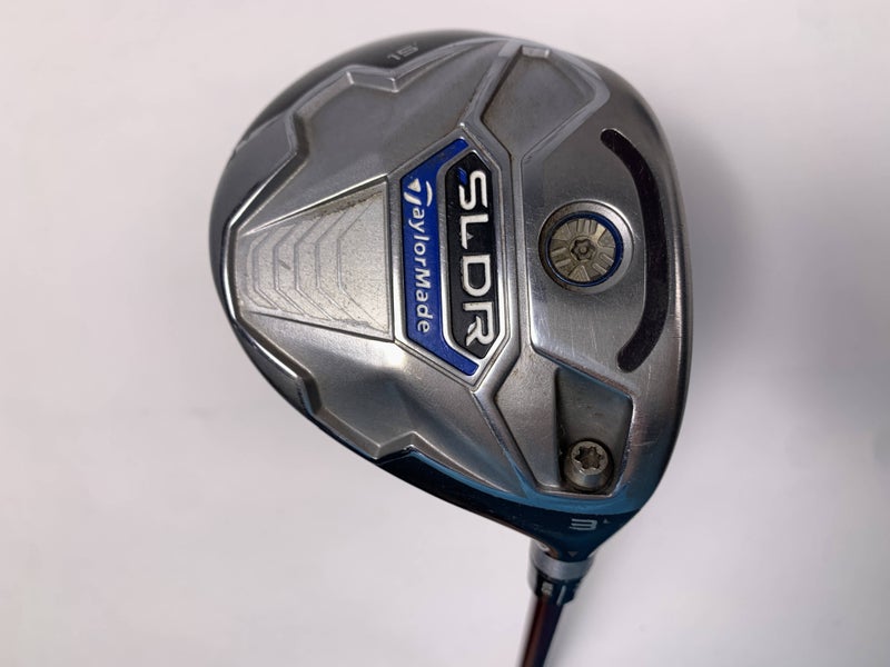 TaylorMade SLDR 3 Fairway Wood 15* Fujikura Motore 65g Stiff Graphite Mens RH