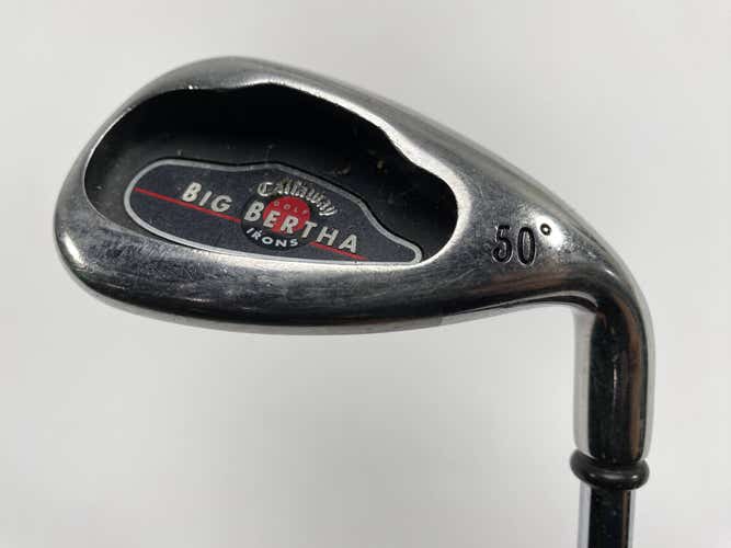 Callaway Big Bertha 2004 Wedge 50* Uniflex Steel Mens RH Midsize Grip