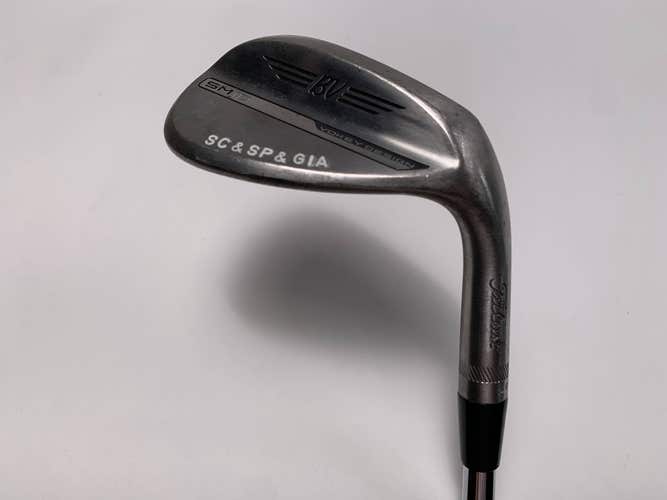 Titleist Vokey SM10 Raw Wedge 56* 8 Bounce M-Grind KBS 125g Stiff Steel Mens RH