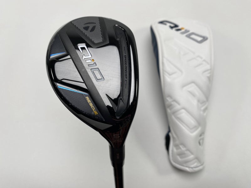 TaylorMade Qi10 5 Hybrid 25* Ventus Blue TR HB 5A Senior Graphite Mens RH HC