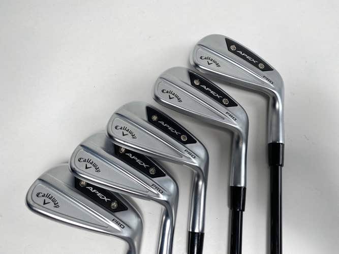 Callaway Apex Pro 24 Iron Set 7-PW+AW MMT 304SS 85g Regular Graphite Mens RH
