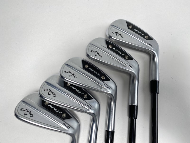 Callaway Apex Pro 24 Iron Set 7-PW+AW MMT 304SS 85g Regular Graphite Mens RH