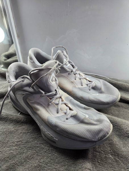 Nike Zoom Freak 4 TB White 2022 Basketball Shoes - Men's Size 15