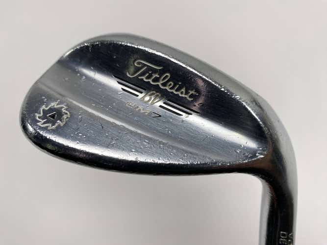 Titleist Vokey SM7 Tour Chrome 58* 12 D-Grind Wedge Steel Mens RH Midsize Grip