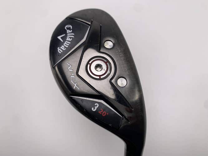Callaway Apex 19 3 Hybrid 20* Project X Catalyst 6.0 70g Stiff Graphite Mens RH