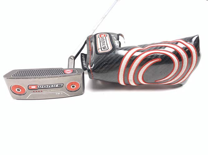 Odyssey O-Works Black 1W S Putter 34" Mens RH W/Head Cover