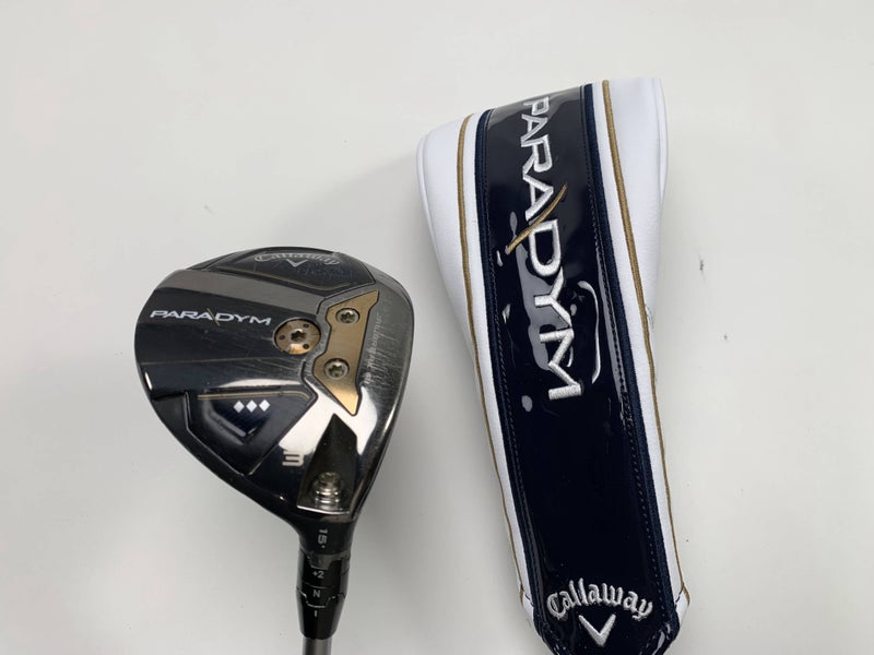 Callaway Paradym Triple Diamond 3 Fairway Wood 15* Aldila Ascent 40g Senior RH