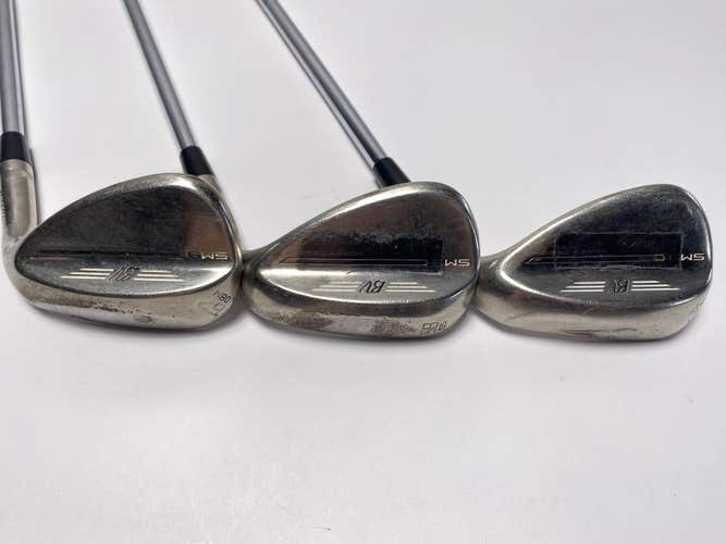 Titleist Vokey SM9 Brushed Steel Wedge Set 54* 12 | 58 * 10 | 62* 8 Mens RH