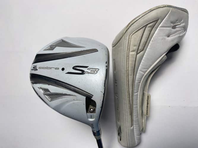 Cobra S3 White Driver 10.5* Aldila RIP Beta 60g Regular Graphite Mens RH HC