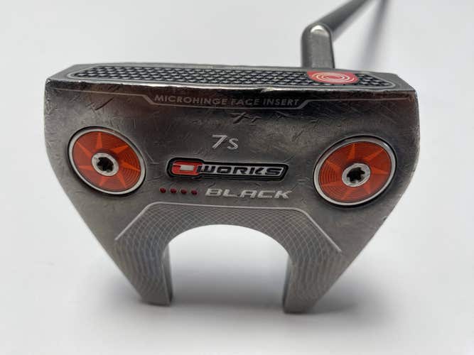 Odyssey O-Works Black 7S Putter 34" SuperStroke Pistol GT 2.0 Mens RH