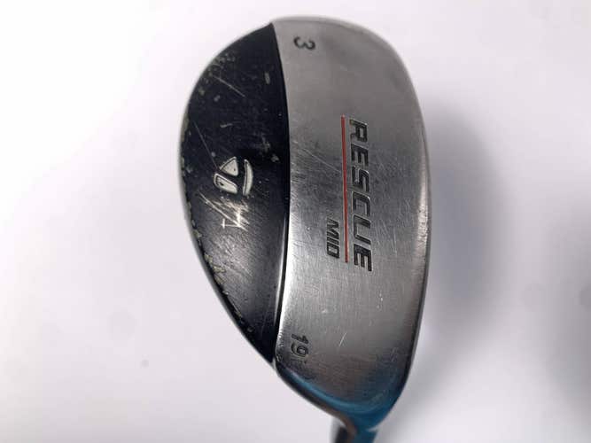 TaylorMade Rescue Mid 3 Hybrid 19* Ultralite Regular Graphite Mens RH