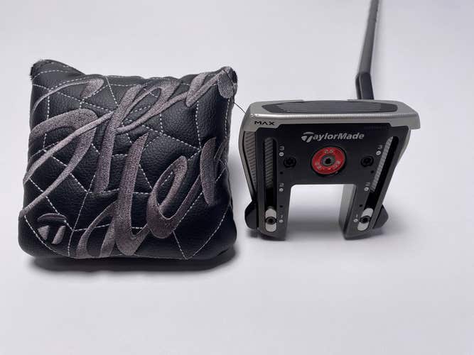 TaylorMade Spider GT Max Small Slant Putter 35" SuperStroke Pistol GTR 1.0 RH HC