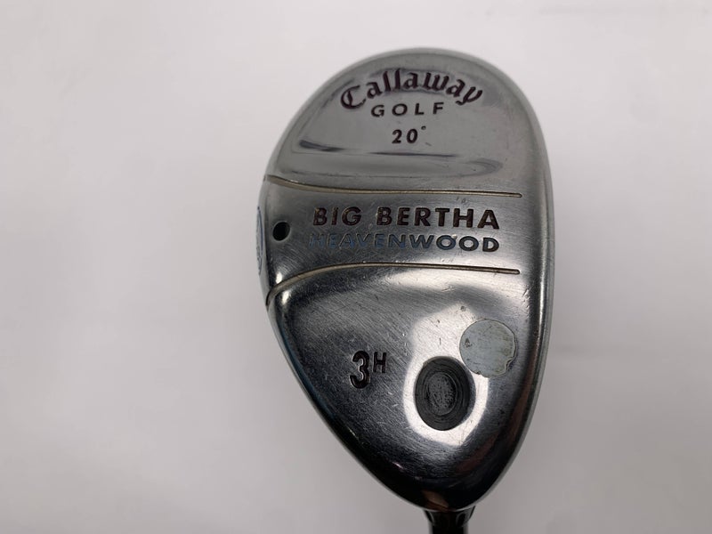 Callaway Big Bertha Heavenwood 3 Hybrid 20* Big Bertha Gems 55 55g Ladies RH