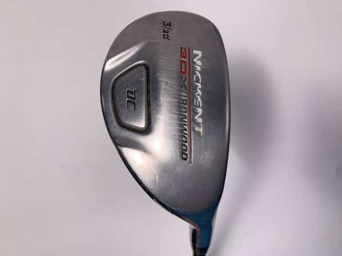 Nickent 3DX Ironwood DC 3 Hybrid 20* Aldila NV Green Hybrid Stiff Mens RH
