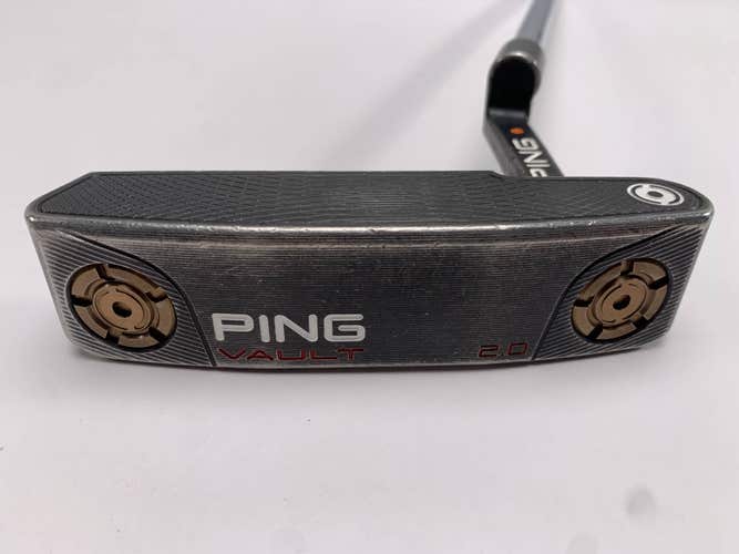 Ping Vault 2.0 Dale Anser Putter 34" Orange Dot 2* Flat Mens RH