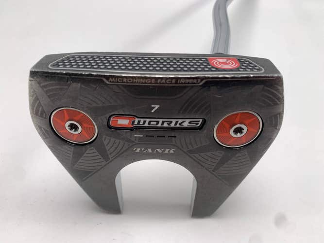 Odyssey O-Works Tank 7 Putter 37" Superstroke Pistol 1.0 Mens RH