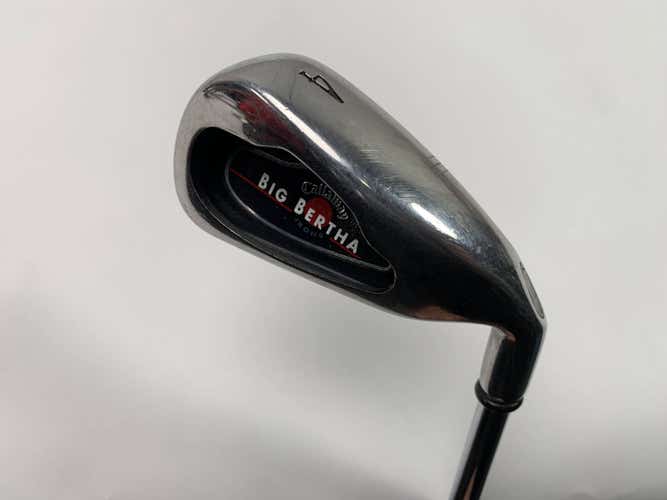 Callaway Big Bertha 2004 Single 4 Iron Big Bertha Uniflex Steel Mens RH