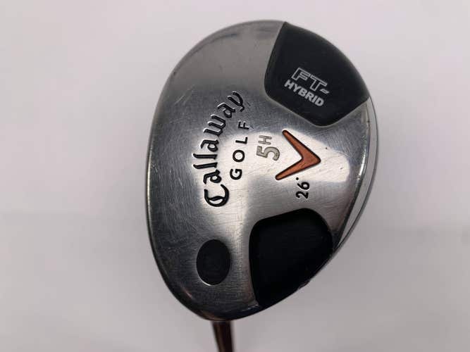 Callaway Fusion FT Hybrid 5 Hybrid 26* Aldila NVS Hybrid 70g Ladies LH