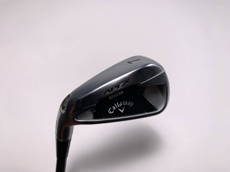 Callaway Apex DCB 21 Single 7 Iron Fitter Recoil Dart F4 Stiff Graphite Mens LH