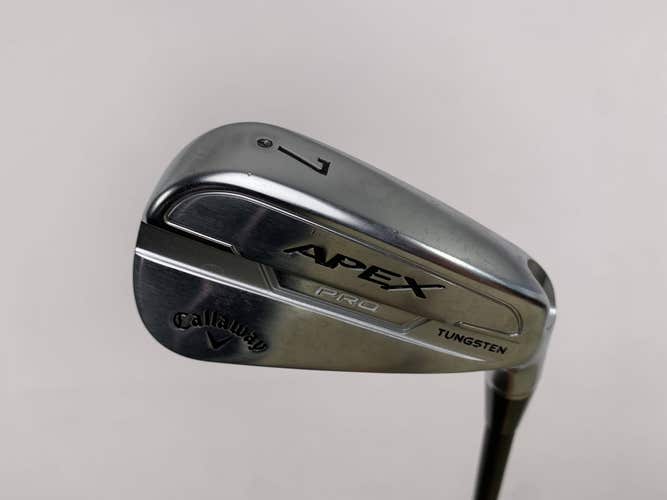 Callaway Apex Pro 21 Single 7 Iron Fitter 2* Flat Project X Sixty 5.5 60g RH
