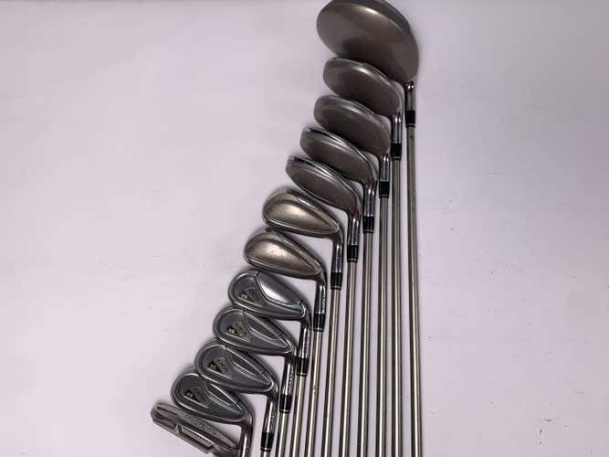 Adams Idea A2 OS Club Set Driver 3W 5W 4Hy-7Hy 8-PW+SW+Putter Ladies Graphite RH
