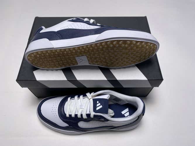 Adidas RetroCross 25 Golf Shoes Navy Blue White Men's SZ 10.5 (IH9977)