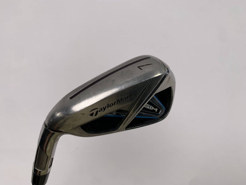 TaylorMade SIM MAX Single 7 Iron KBS Max 65g Regular Graphite Mens LH