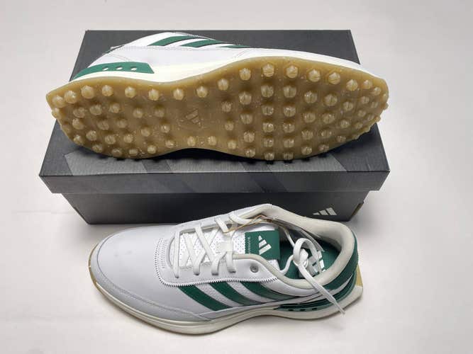 Adidas S2G SL Leather 24 Golf Shoes White Green Men's SZ 10 (IF0299)